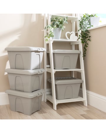 Wham Upcycled 14L Box & Lid 5Pk