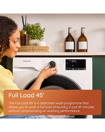Hotpoint HP 124A CARE UK Fabric Care Washing Machine - White + Installation