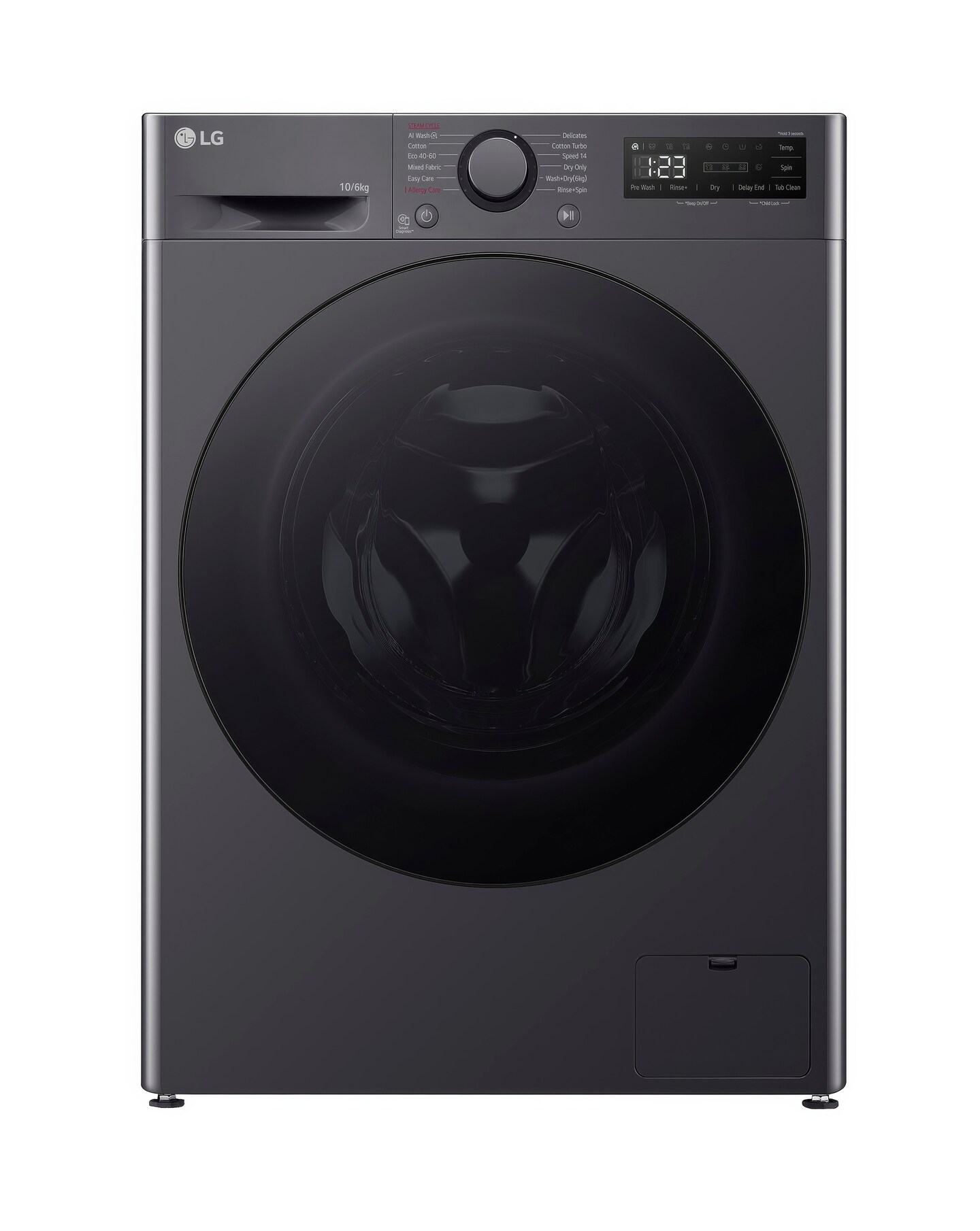 LG Turbowash FWY606GBLN1 10 / 6kg Washer Dryer - A / D Rated