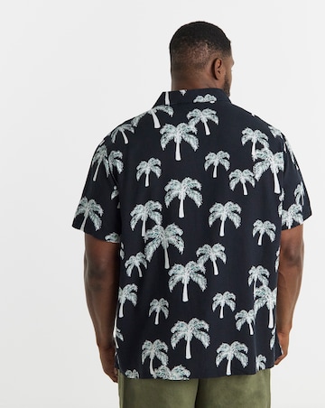 Mono Palm Print Shirt