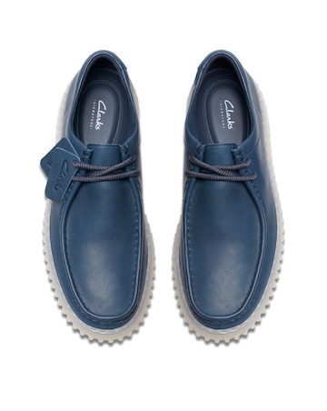 Clarks Torhill Lo Shoes - Navy
