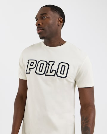 Polo Ralph Lauren Short Sleeve Logo T-Shirt - Cream