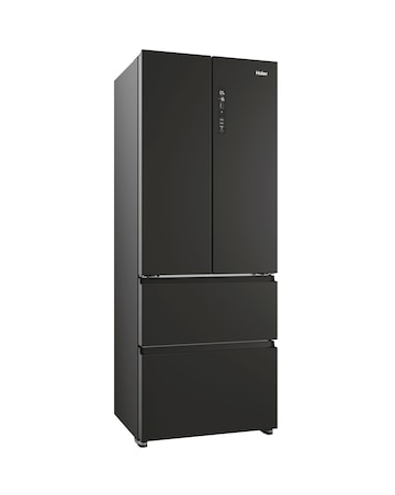Haier HFR5719ENPB 70cm French Door Fridge Freezer - Black