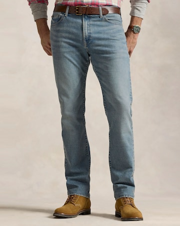 Polo Ralph Lauren Hampton 5 Pocket Straight Jean - Light Wash