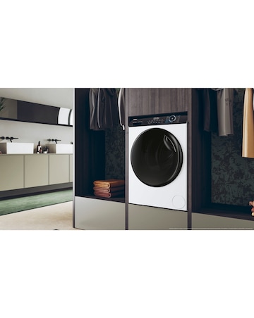 Haier i-Pro Series 3 HWD100-B14939 10kg/6kg Washer Dryer - White + installation