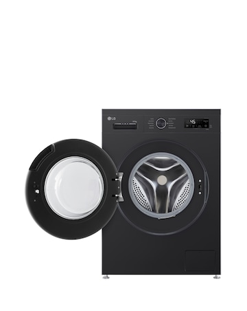 LG Series 2 Direct Drive? W4X1095NNK 9 kg Washer Dryer - Onyx Black - A/E Rated