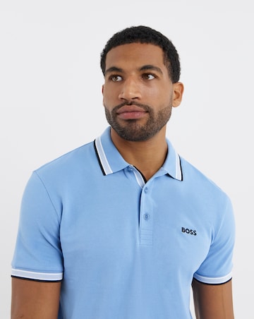 BOSS Short Sleeve Classic Paddy Polo - Light Blue