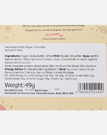 Choc on Choc Easter Caramel Filled Drippy Eggs and 3 Chocolate Bunnies in Pots