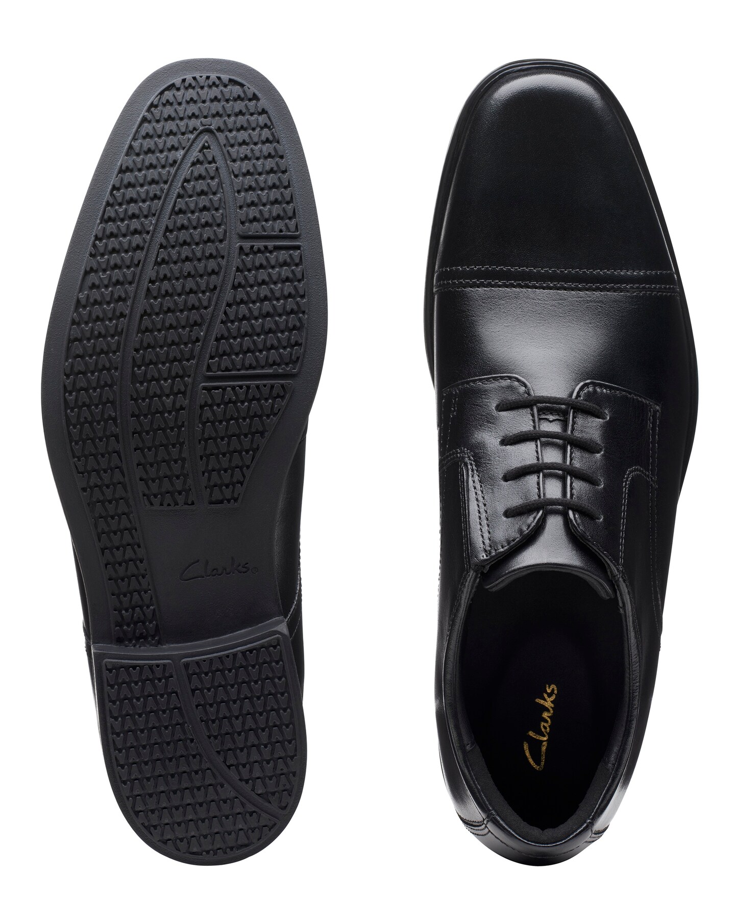 Clarks Howard Cap Shoes Wide Fit Jacamo