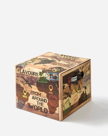 Around the World Seasoning Gift Set with Sauces, Oil, Spice Blends and More