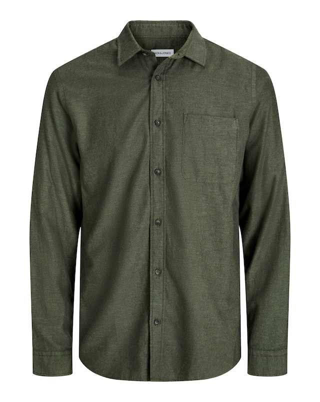 JACK & JONES Classic Melange Shirt - Green