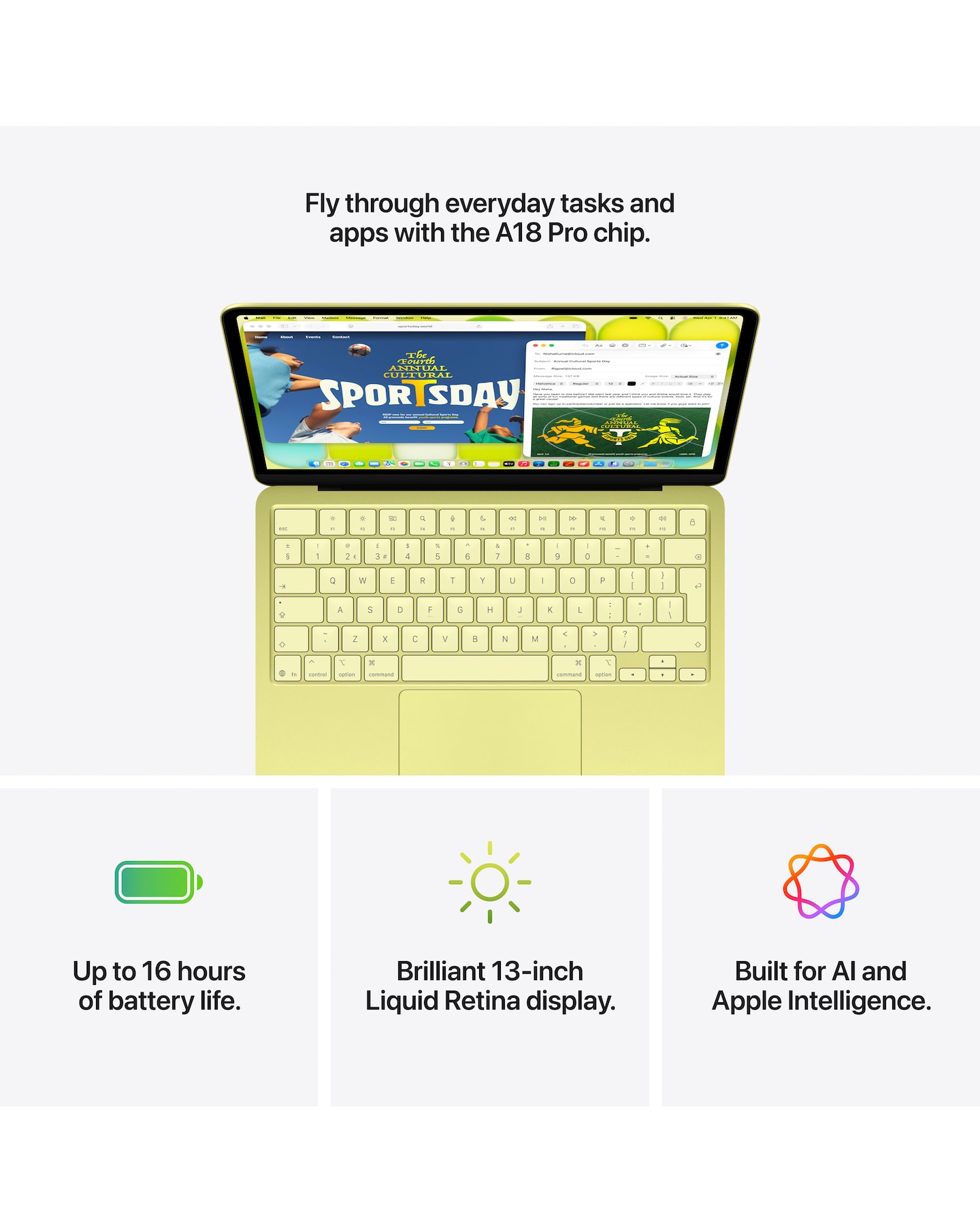Apple MacBook Neo (A18, 2026) 13in 6-core CPU 5-core GPU 8GB 512GB
