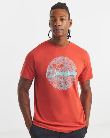 Berghaus Map of The Moon T-Shirt