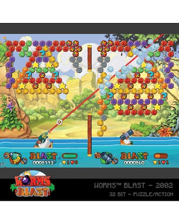 Worms Cartridge 1 (Blaze Evercade)