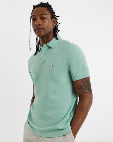 Tommy Hilfiger Short Sleeve 1985 Regular Fit Polo - Mint
