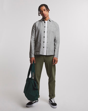 Linen Blend Over Shirt