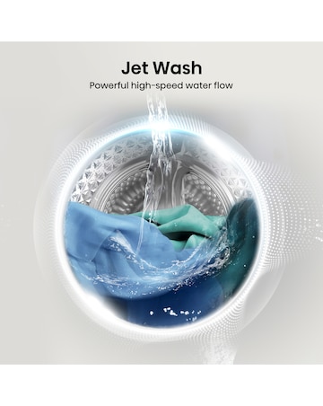 Hisense 3S Series WD3S1043BW3 WiFi-enabled 10kg Washer Dryer - White