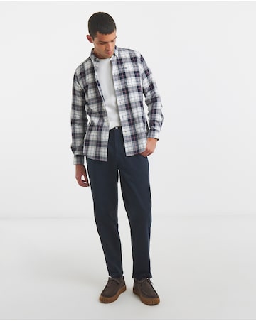 Barbour Wetheram Tailored Tartan Shirt - Blue Tartan