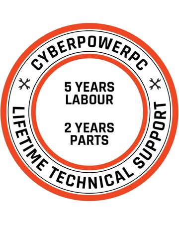 CyberPowerPC Intel i5 12400F RTX 5060 1TB SSD Gaming PC