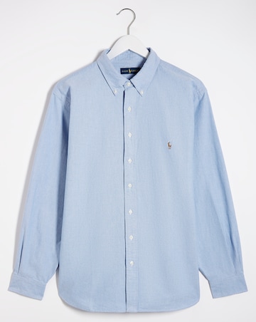 Polo Ralph Lauren Blue Classic Fit Long Sleeve Oxford Shirt