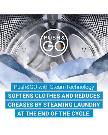 Indesit IP 946S Push & Go Washing Machine - Silver + Install