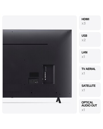 LG 55UR78006LK 55in LED 4K UHD HDR ThinQ Smart Freeview TV