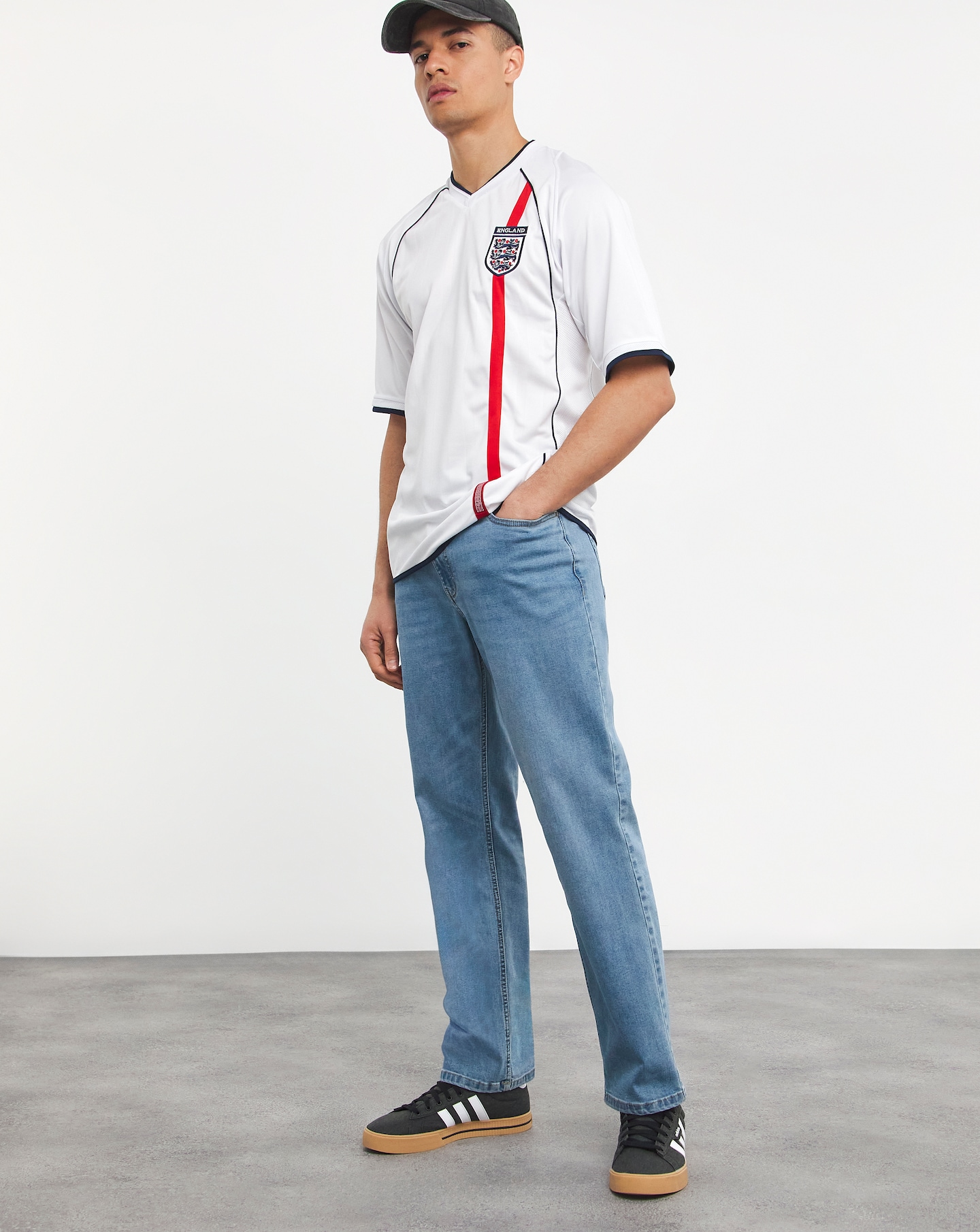Score Draw England 2002 World Cup Finals Retro shirt | Jacamo
