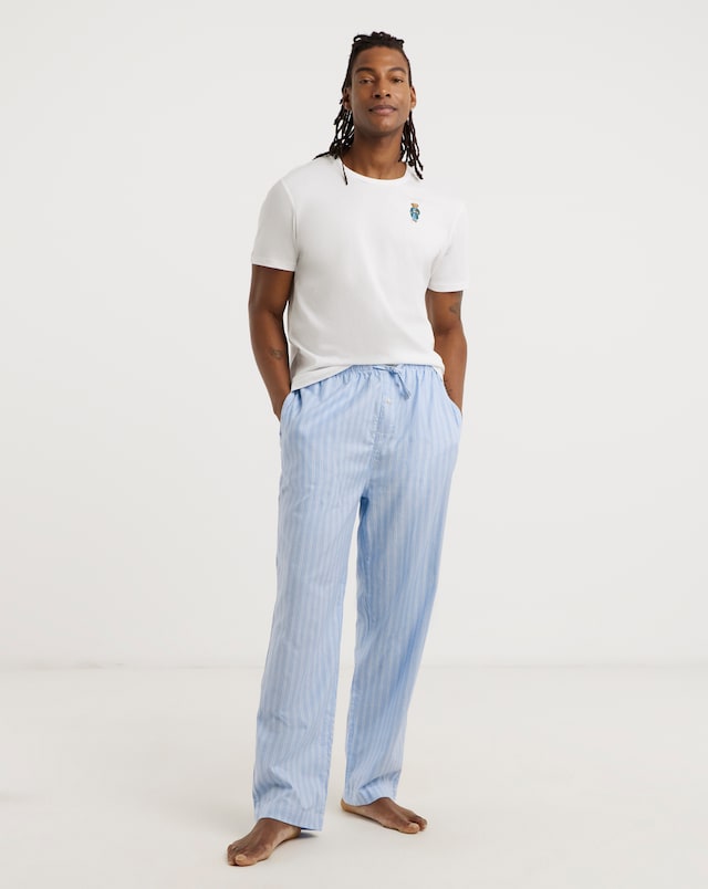 Polo Ralph Lauren Short Sleeve Bear Pyjama Set - Blue