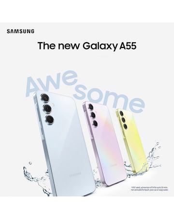 Samsung Galaxy A55 5G 128GB - Awesome Lilac