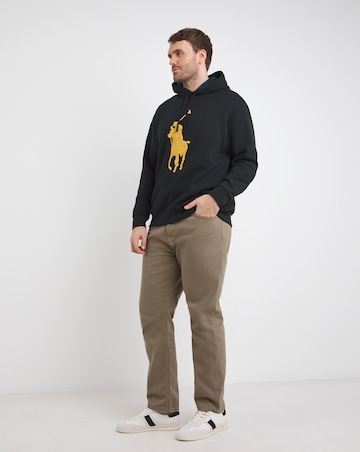Polo Ralph Lauren Black Embroidered Logo Sweat