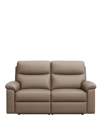 Aspire Corvan Leather Recliner 2 Seater