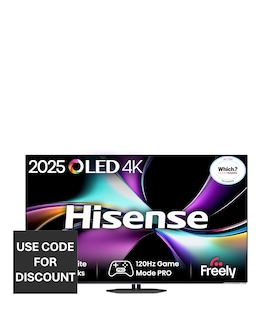 Hisense 65A85QTUK 65in OLED 4K Ultra HD HDR Smart TV