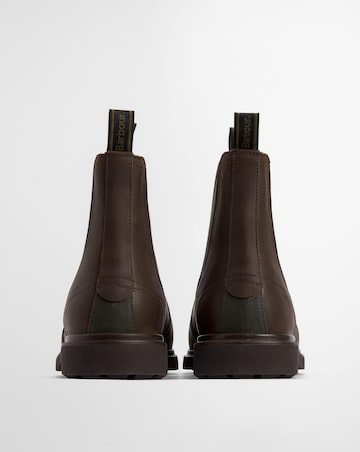 Barbour Hale Chelsea Boot - Dark Brown