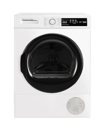 Russell Hobbs RH9HPTD111W, 9kg, Heat Pump Tumble Dryer - White