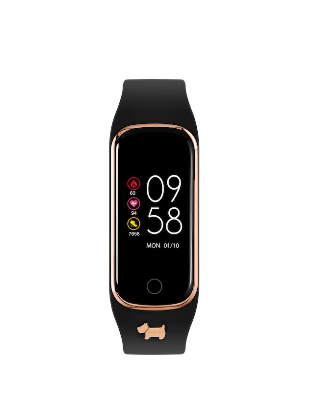 Radley Series 8 Silicone Strap Smart Watch - Black