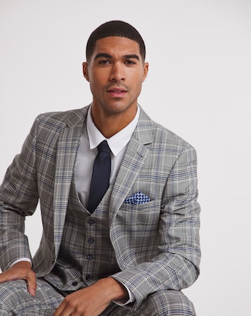 Check Regular Fit Suit Jacket
