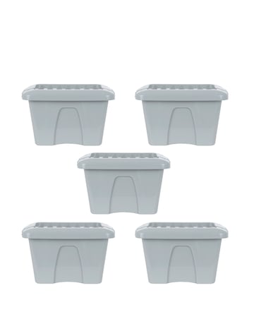 Wham Upcycled 14L Box & Lid 5Pk