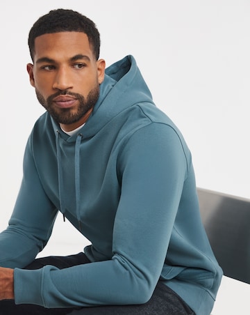 Overhead Hoodie Long- Blue