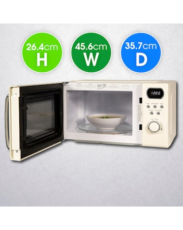 Abode AMD2004C 20L Digital Microwave - Cream