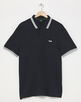 BOSS Classic Short Sleeve Black Paddy Polo