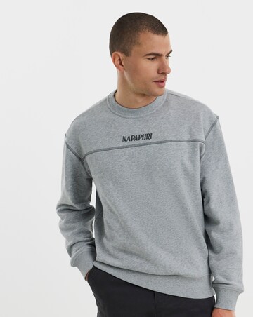 Napapijri Umbra Sweatshirt - Light Grey