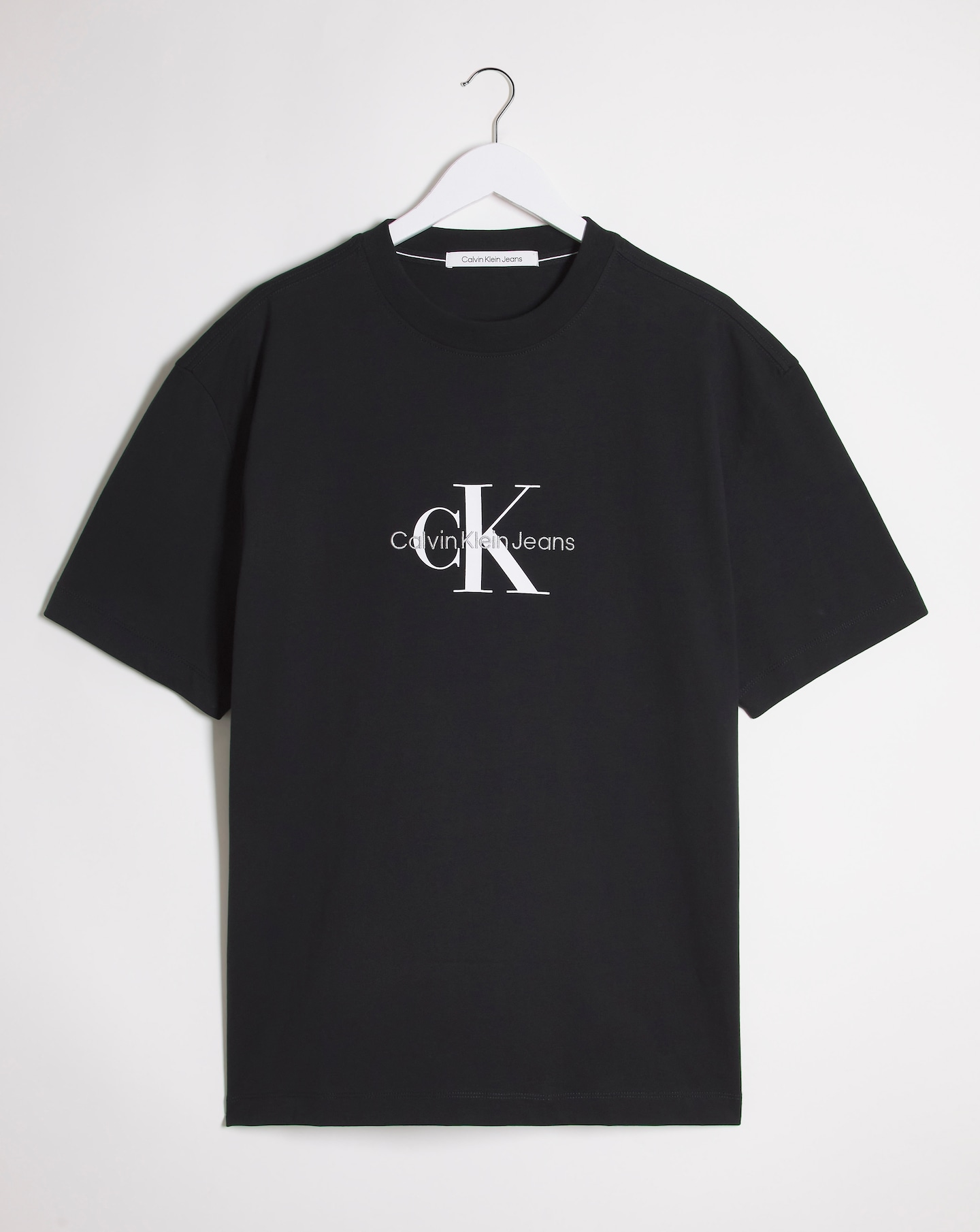 Calvin Klein Jeans Black Oversized Tee Jacamo