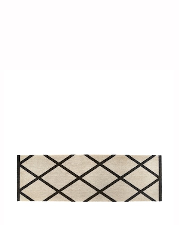 My Mat Border Geo Washable Runner
