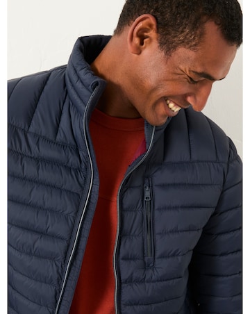 FatFace Dartmouth Puffer Coat - Navy