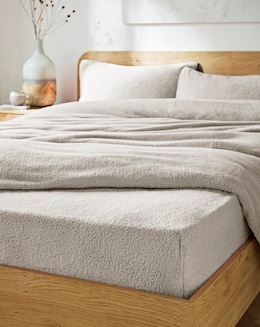 Fleece 35cm Deep Fitted Sheet