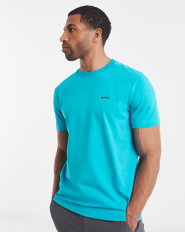 BOSS Short Sleeve Chest Logo T-Shirt - Turquoise