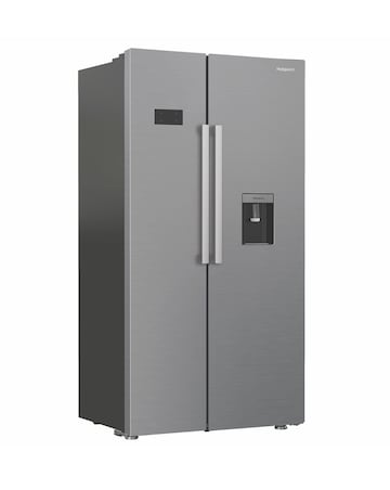 Hotpoint HPG26583WXP4UK Dual No Frost American Fridge Freezer - Silver