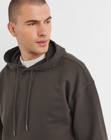 Garment Dyed Relax Fit Overhead Hoodie