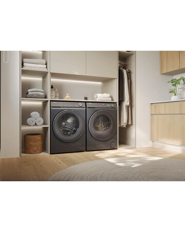 Haier X7 HD100-C367GU1-UK Wi-Fi 10kg Heat Pump Tumble Dryer Graphite