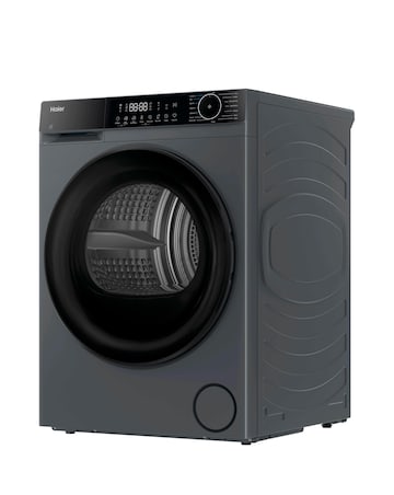 Haier X5 HD80-D357GU1-UK WiFi Connected 8kg Heat Pump Tumble Dryer - Graphite